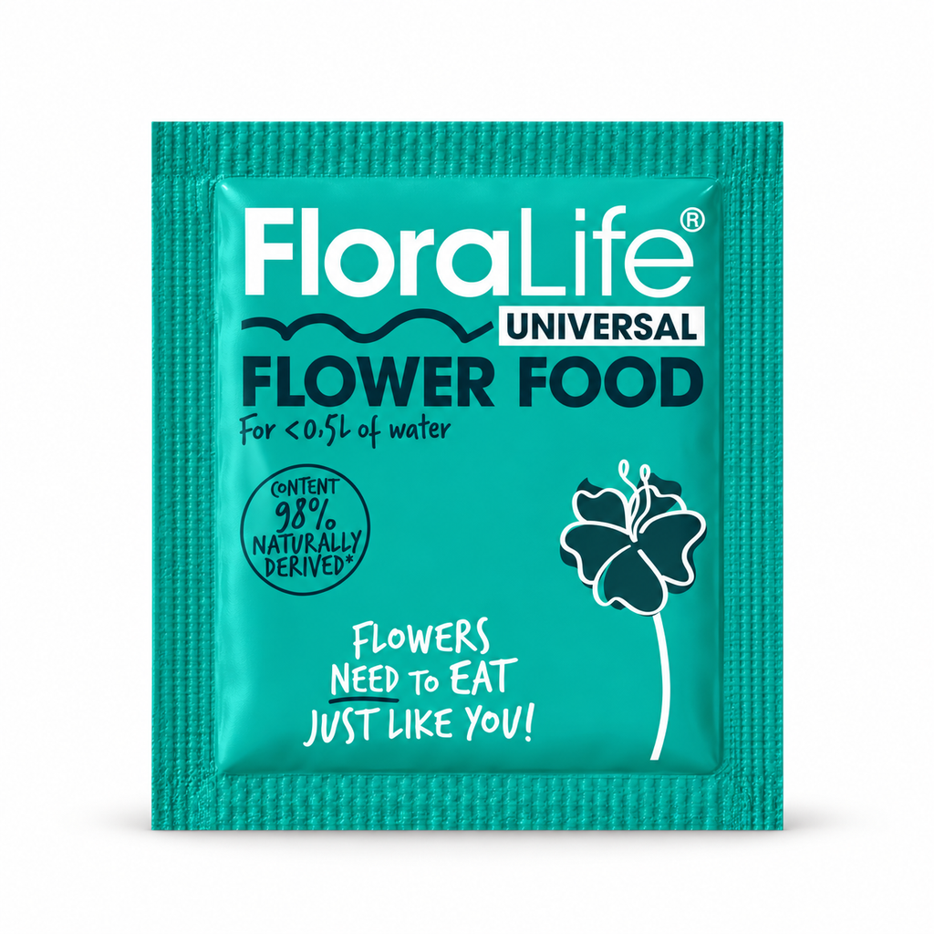FloraLife® Flower Food Sachets – 10 or 20 Pack